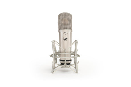 Warm Audio WA-87jr Multi-Pattern Large-Diaphragm Condenser Mic with Shockmount - Nickel