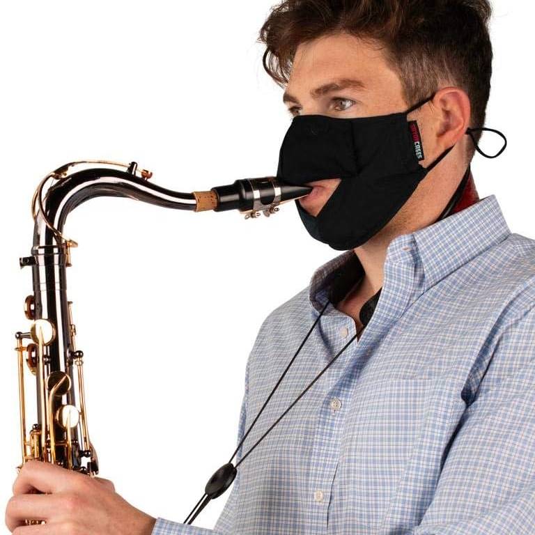 Gator GBOM-LARGEBK Large-Size Wind Instrument Double-Layer Face Mask