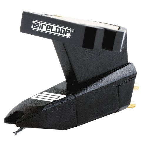 Reloop OM Cartridge for Turntable Headshell Mounting, Black