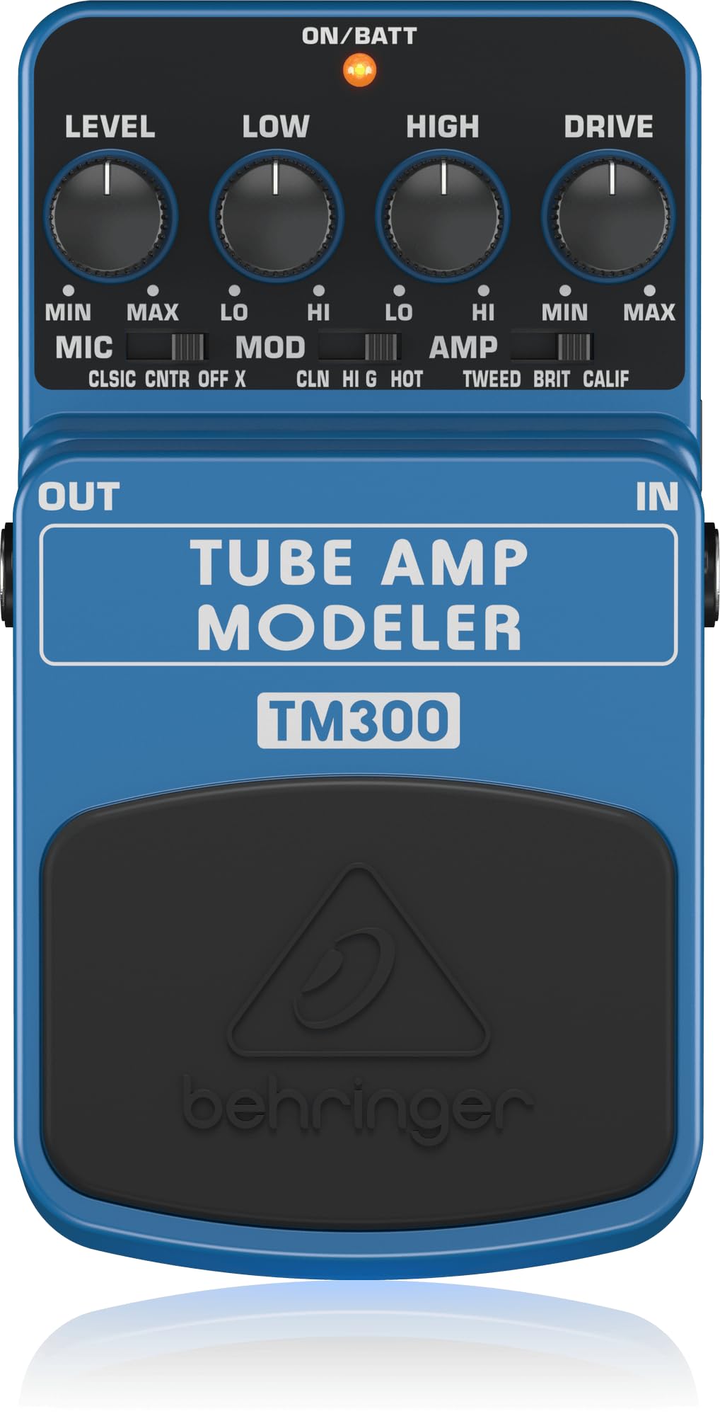 Behringer TUBE AMP MODELER TM300 Ultimate Tube Amp Modeling Instrument...