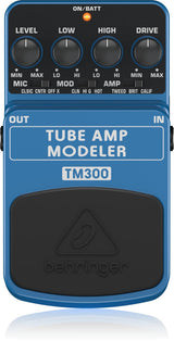 Behringer TUBE AMP MODELER TM300 Ultimate Tube Amp Modeling Instrument...