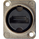Neutrik NAHDMI-W HDMI 2.0 Feedthrough Adapter Nickel