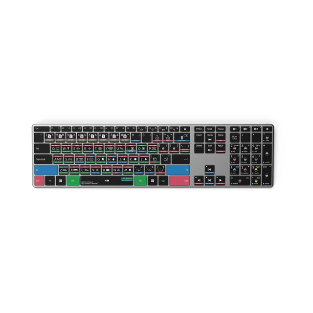 Editors Keys DaVinci Resolve Wireless Backlit Keyboard - Windows