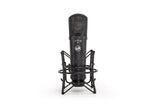 Warm Audio WA-87jr Multi-Pattern Large-Diaphragm Condenser Mic with Shockmount - Black