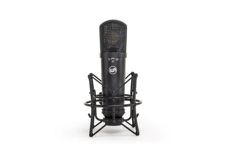 Warm Audio WA-87jr Multi-Pattern Large-Diaphragm Condenser Mic with Shockmount - Black