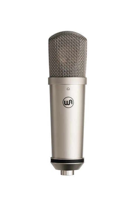 Warm Audio WA-87jr SE Large-Diaphragm Cardioid Condenser Studio Microphone - Nickel