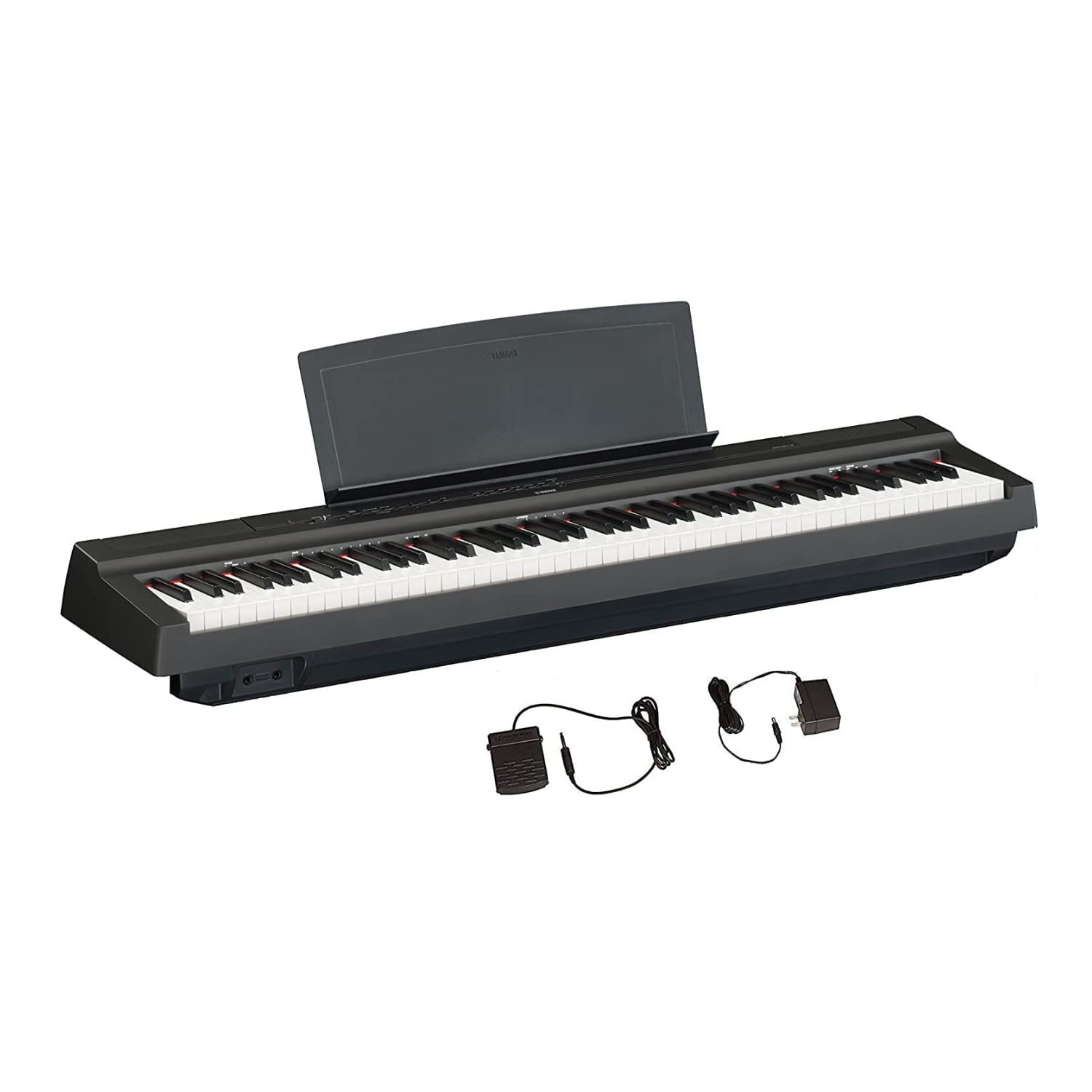 Yamaha P-125a 88 Key Portable Digital Piano Weighted Keys Black