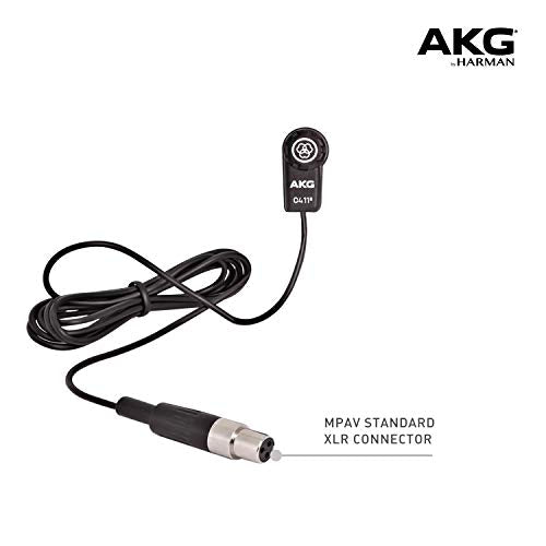 AKG C411 PP Ultralight Vibration Pickup with Standard XLR Connector