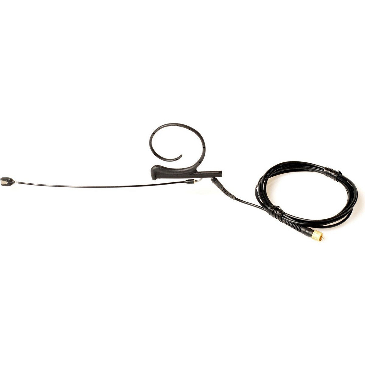 DPA FIOB34-M Single-Ear Omnidirectional Mic with a 3.5mm Locking Ring for Sennheiser Wireless Transmitters and Med. Boom Black