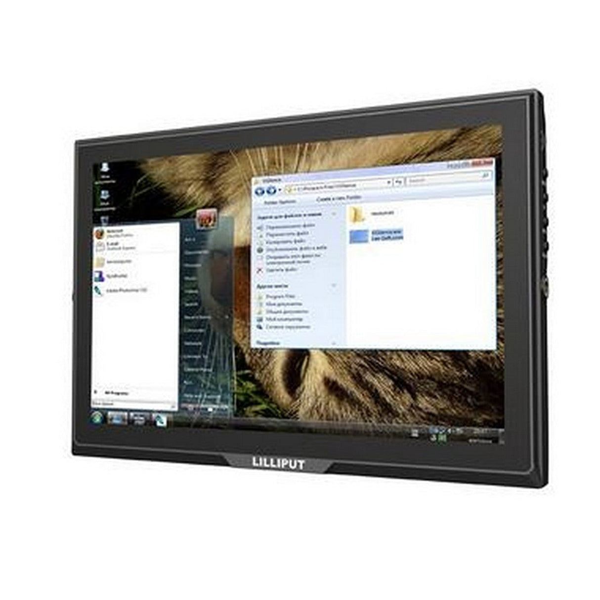 Lilliput FA1014-NP/C 10.1 Inch LED HDMI DVI VGA AV Non Touch Screen Monitor