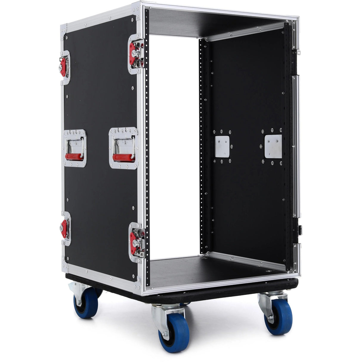 Gator GTOUR-MIXER-12U-2D2T Mixer Flight Case with 12U Rack and Tables