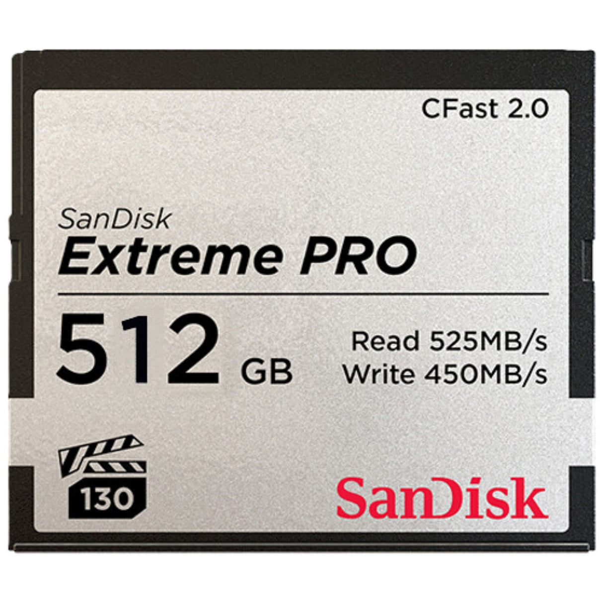 SanDisk - SanDisk Extreme PRO 512GB CFast 2.0 Card - SDCFSP-512G-G46D