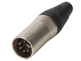 Neutrik NC5MXX 5 Pole Male XLR Cable Connector with Nickel Housing