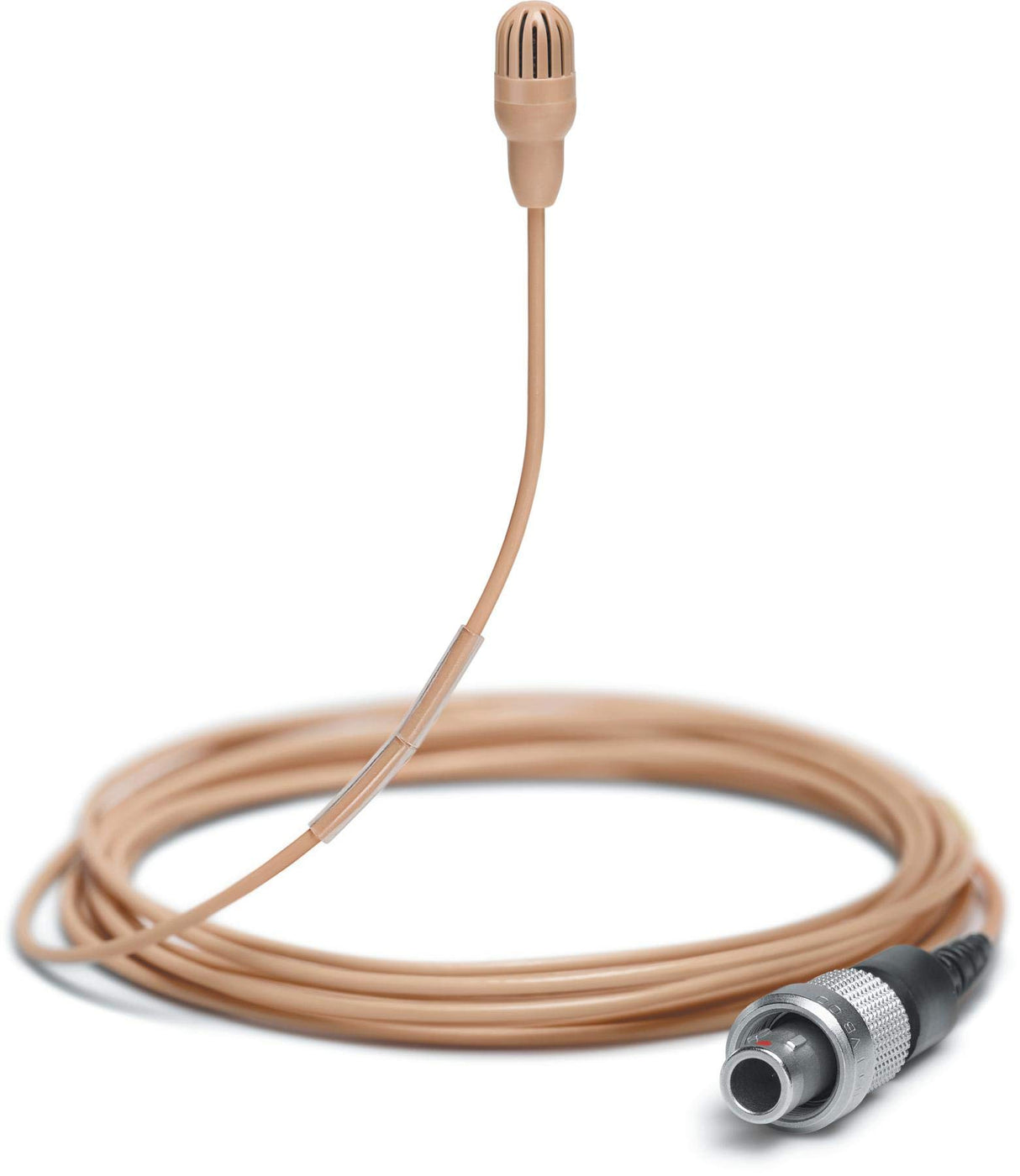 Shure TL45T/O TwinPlex Omnidirectional Subminiature Lavalier Microphone, Tan with LEMO Connector, No Accessories