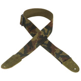 Levy’s Standard Cotton Guitar Strap Camoflage - accessories
