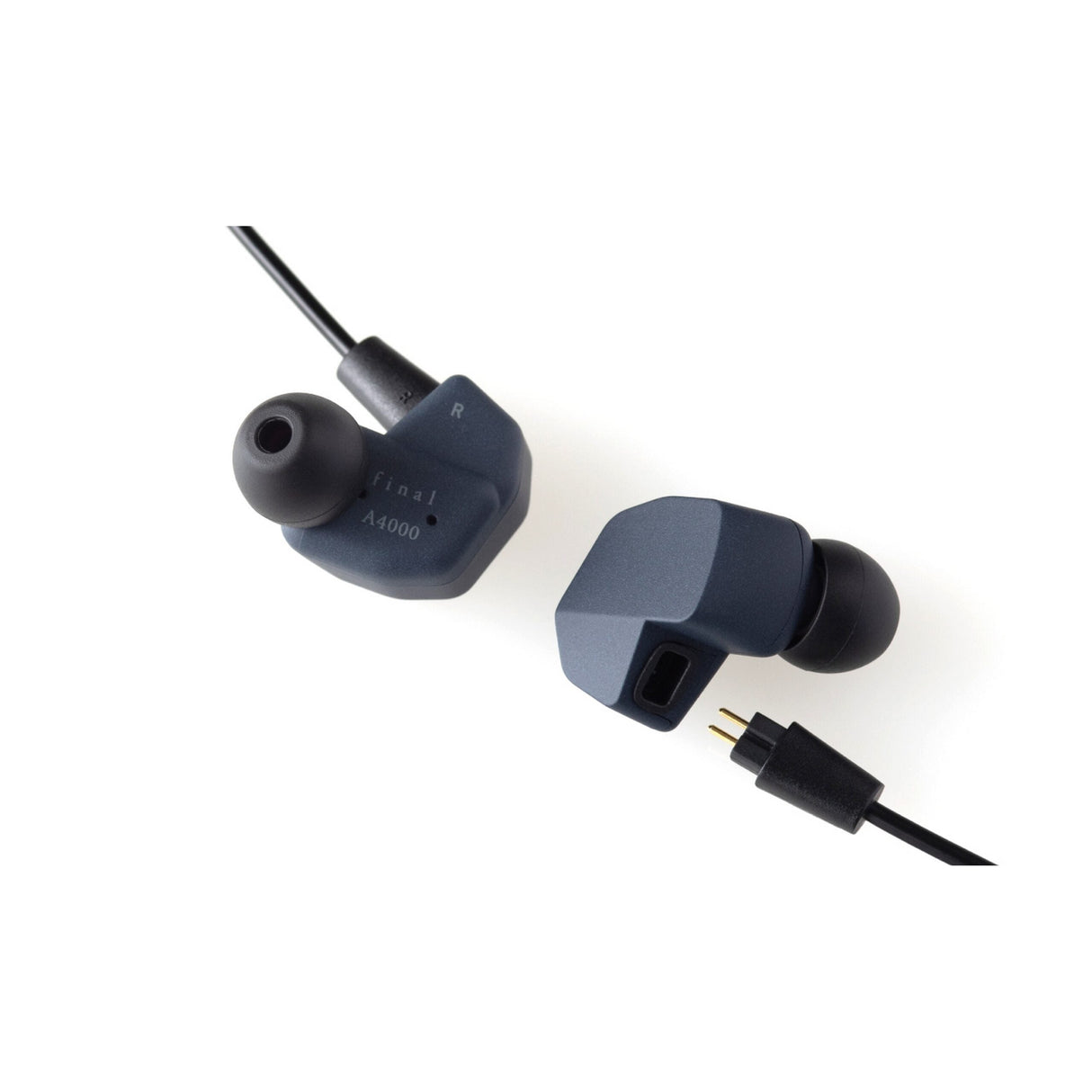 Final Audio A4000 In-Ear Noise Cancelling Earphones, Navy