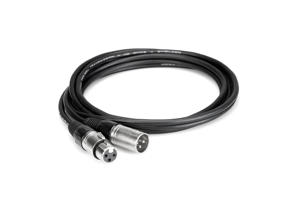 Hosa DMX-320 XLR3M to XLR3F DMX512 Cable, 20-Feet