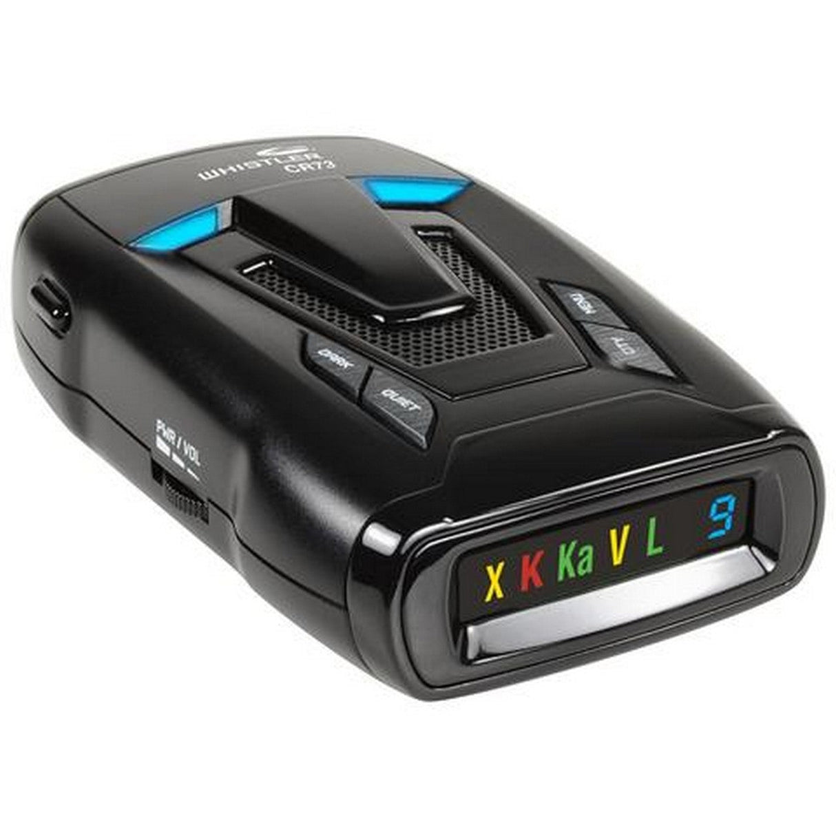 Whistler CR73 Bilingual FDSR Vehicle Radar Detector