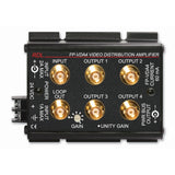 RDL FP-VDA4 NTSC/PAL Video Distribution Amplifier 1 x 4 BNC