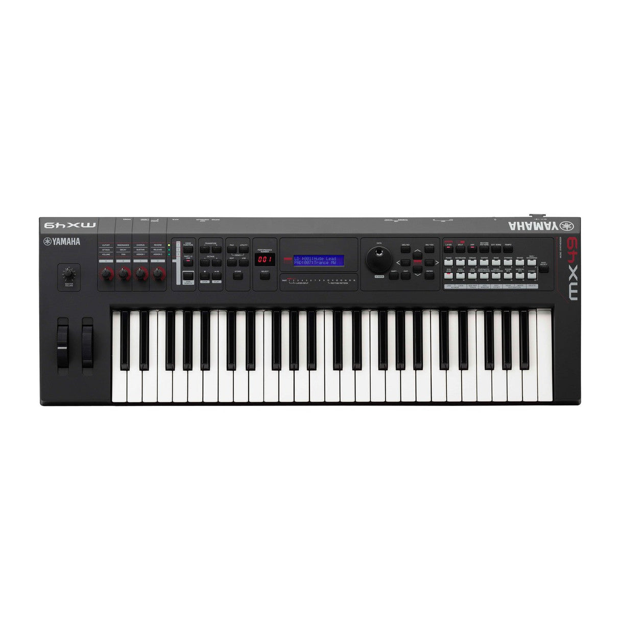 Yamaha MX49 49 Key Lightweight USB Audio Synthesizer Black