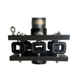 Nigel B Design NB-UIM-96-US Unistrut Anti-Vibration Isolating Adapter Black