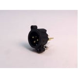 QSC CO-600146-00 4-Pin Male XLR Connector with Ground Pin