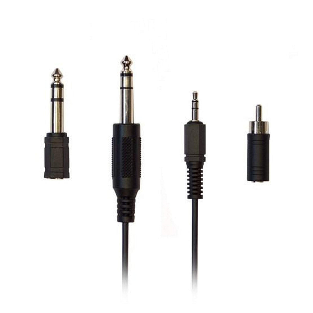 Catchbox Audio Cable 6.3mm to 6.3mm Stereo with Adapters to RCA and 3.5mm