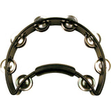 Rhythm Tech RT1010-U Standard Tambourine with Nickel Jingles Black