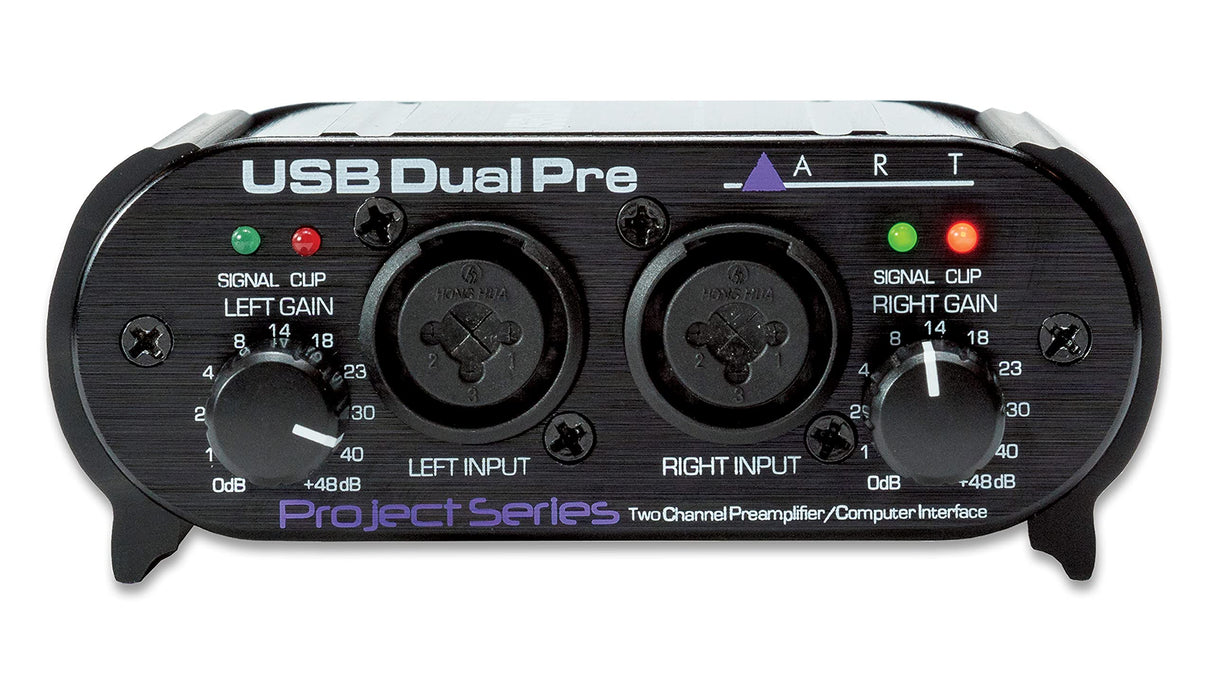 ART USB Dual Pre Project Series 2-Channel USB Preamplifier