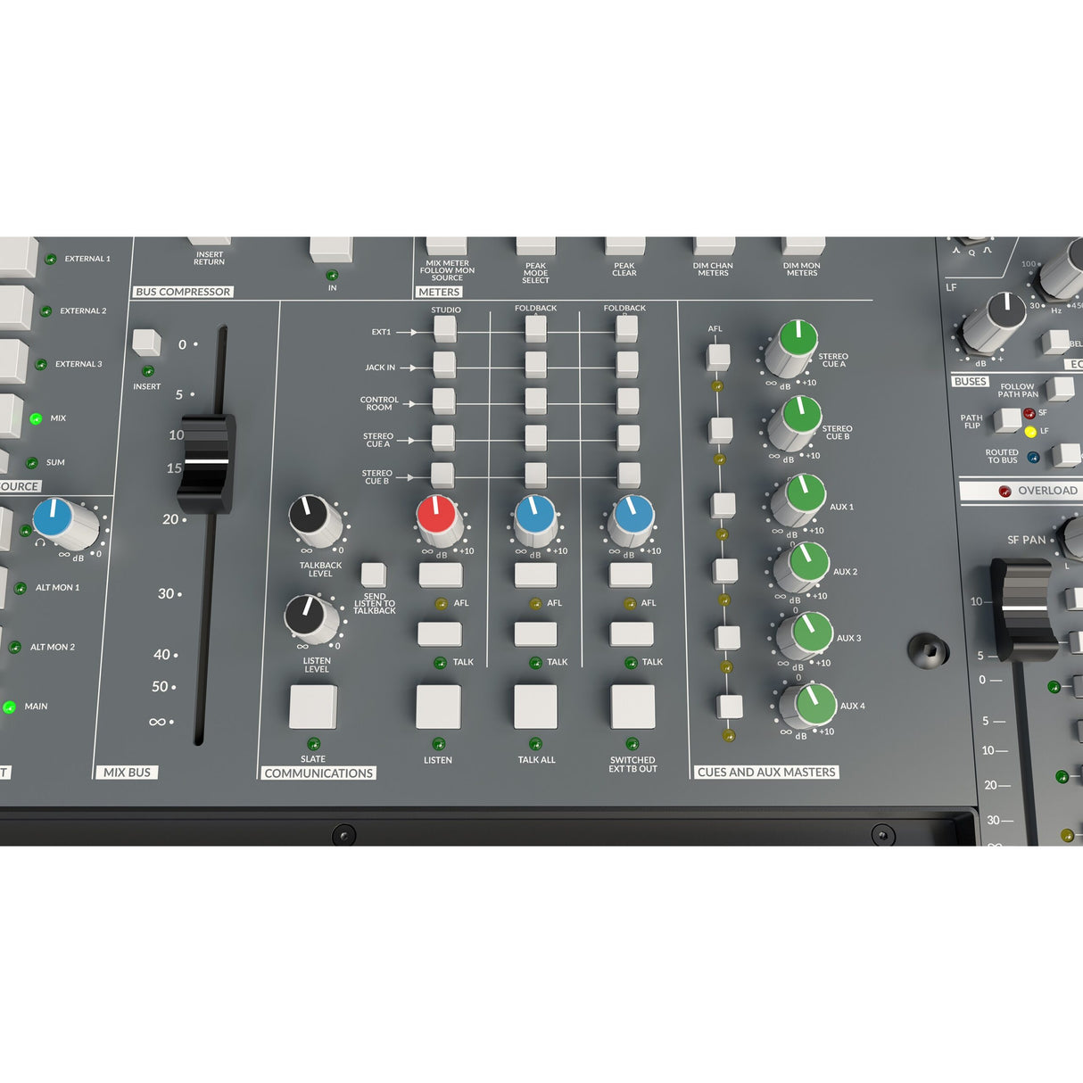 Solid State Logic ORIGIN Hybrid Production Analog Console, 32 Channels