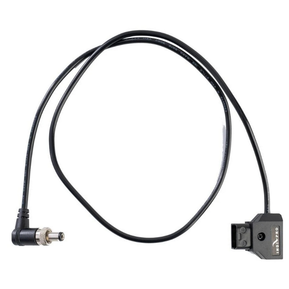 IndiPRO DT21RT D-Tap to Locking DC 2.1mm Right Angle Cable 24-Inch
