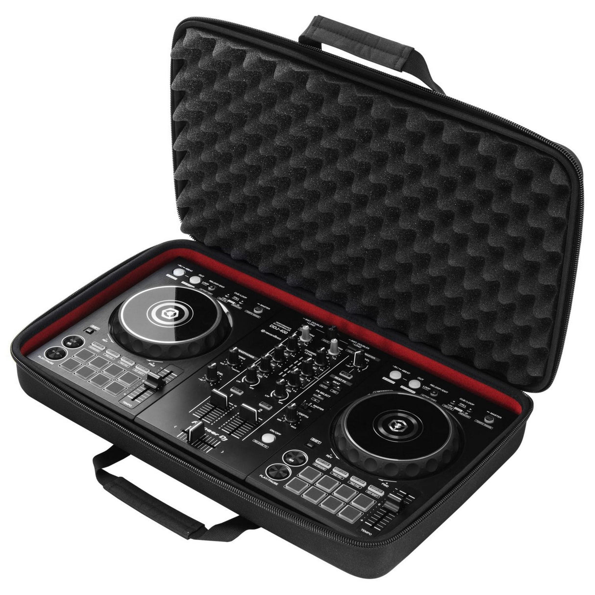 Odyssey EVA Case Redline Soft Case Series for Pioneer DDJ-400/DDJ-RB/Traktor S2/Traktor S2 MK3