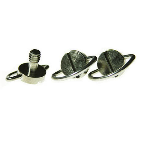 Ikan DRS-02-3 3/8-16 D Ring Screw 3 Pack