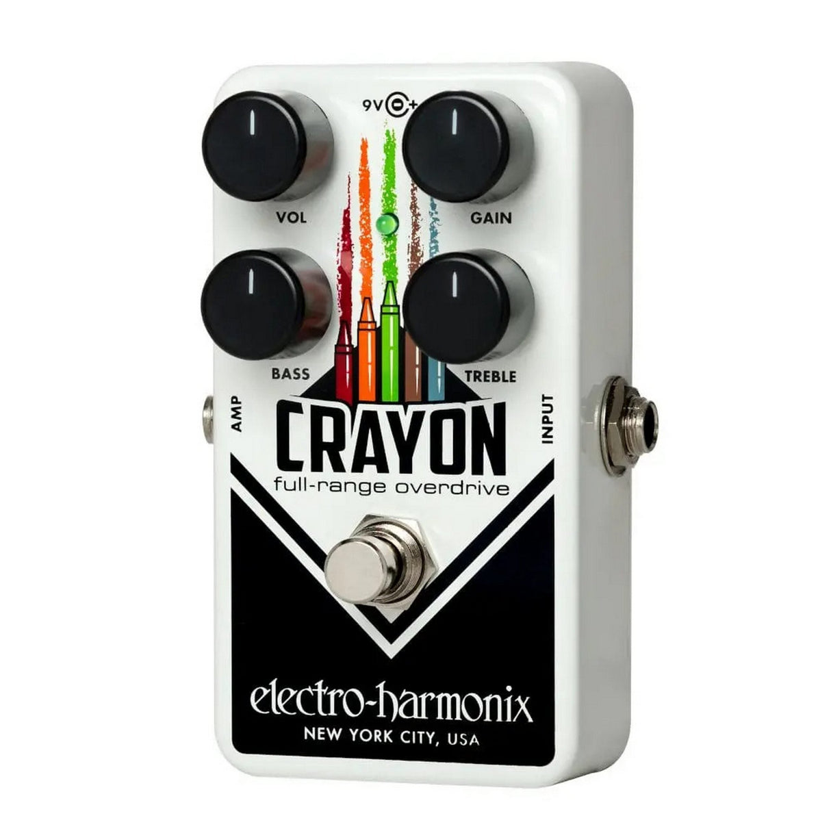 Electro-Harmonix Crayon Full Range Overdrive Guitar Effects Pedal