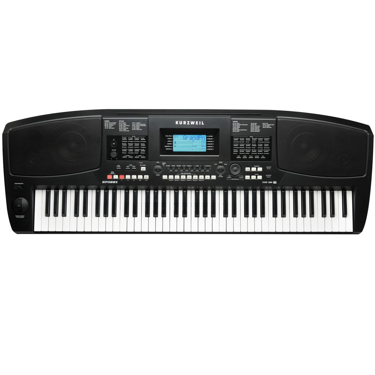 Kurzweil KP300X 76-Key Portable Arranger, Black