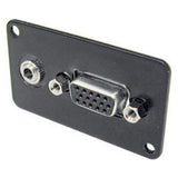 Ace Backstage Co. C-26120 Connectrix HD 15-Socket Female to Female with 3.5mm Stereo Mini Jack Connector