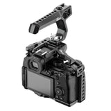 8Sinn 8-PS5II C+8-THBRAVEN Camera Cage with Black Raven Top Handle for Panasonic Lumix S5II/S5IIX