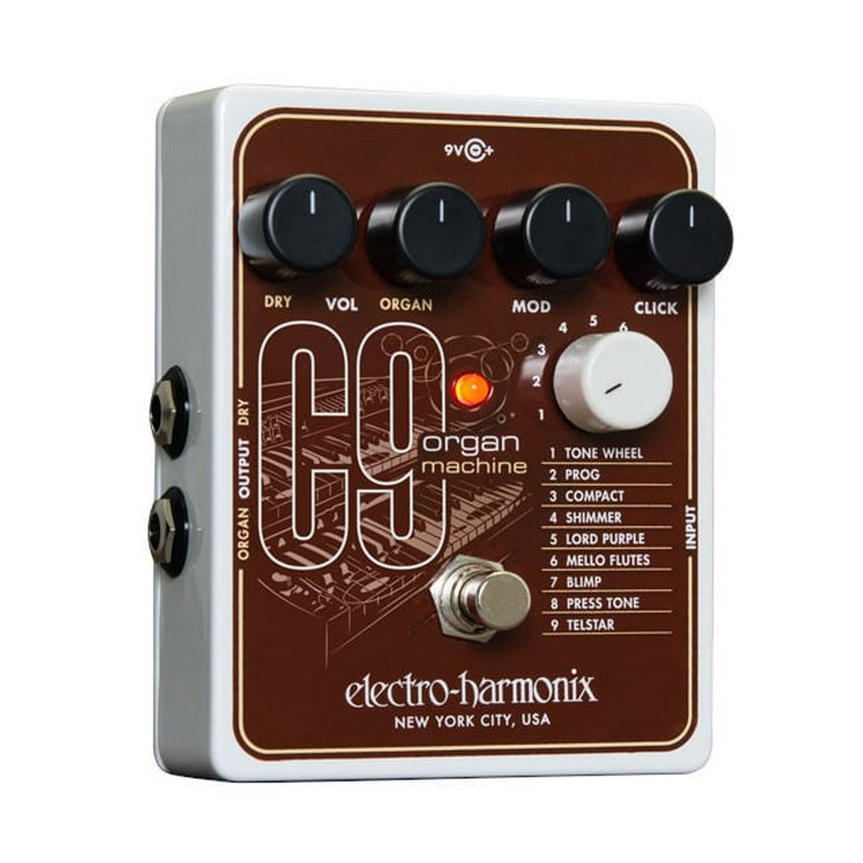 Electro-Harmonix C9 Organ Machine Guitar Effects Pedal