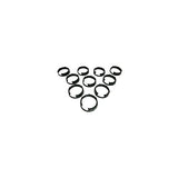 Sennheiser 10 Black Identification Rings for SKM 100 G3 SKM 300 G3 SKM 500 G3 (545269)