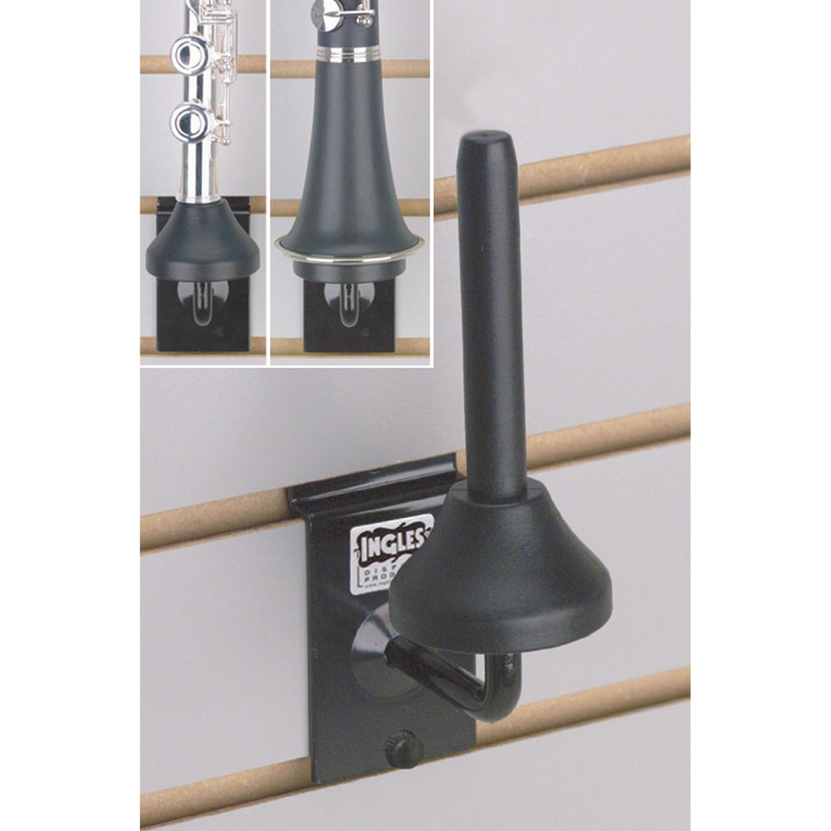 Ingles SA-304 Clarinet Flute Holder for Slatwall