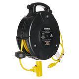 Stage Ninja STX-50-3 50 Foot Retractable 14/3 Power Reel 13 Amp