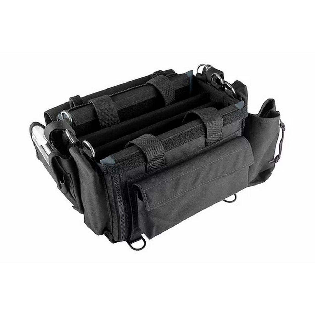 Porta Brace AO-1.5XBH Audio Organizer with Harness, Medium, Black