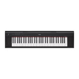 Yamaha NP12BAD 61-Key Piaggero Portable Digital Piano with PA130 Power Adapter Black