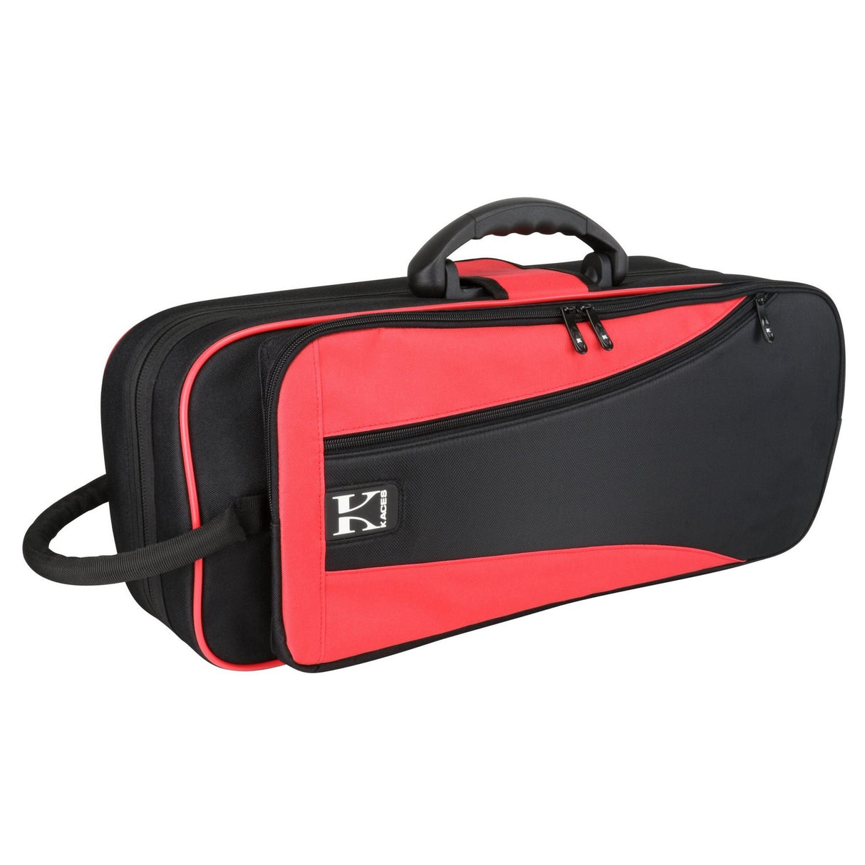 Kaces KBO-TRRD Lightweight Hardshell Trumpet Case, Red