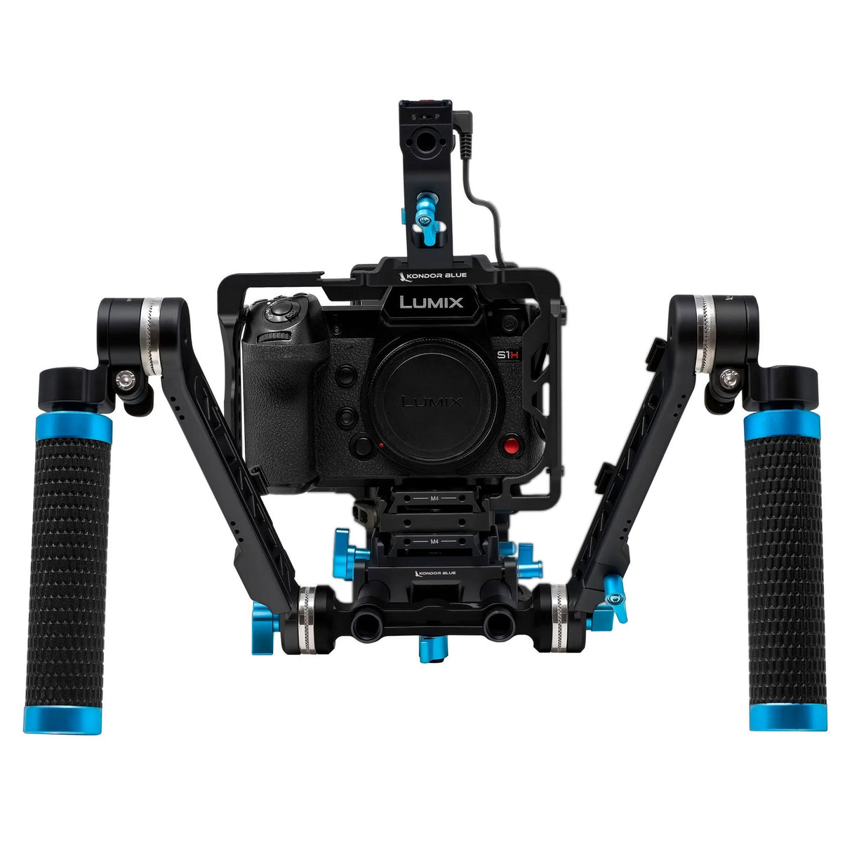 Kondor Blue Ultimate Rig for Panasonic Lumix S1H Raven Black