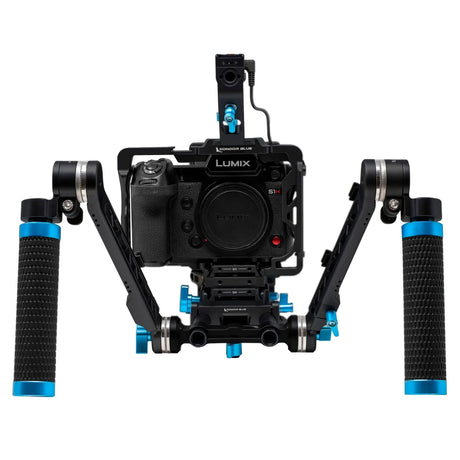 Kondor Blue Ultimate Rig for Panasonic Lumix S1H Raven Black