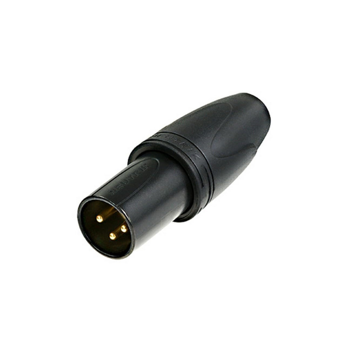 Neutrik NC3MXX-HD-B-D 3-Pin Male XLR Cable Connector Black