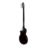 Orange O-BASS 4-String Okoume Dual Action Maple Neck Bass Guitar, Black