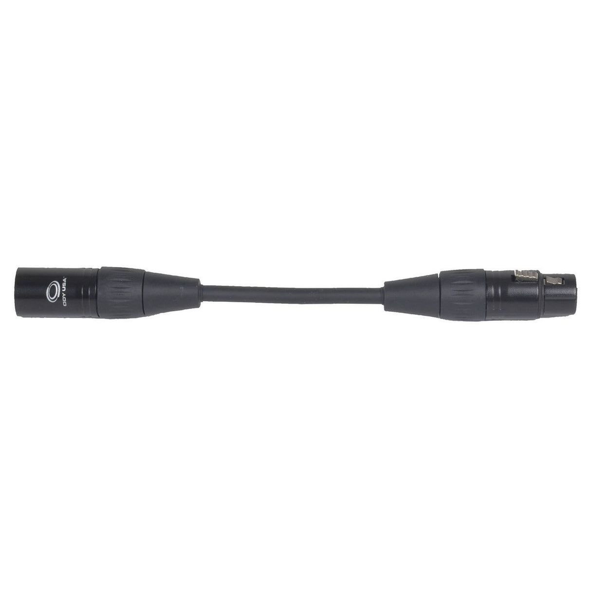 Odyssey DMX XLR Male to XLR Female Cable, 3P Pro, 0.5-Feet