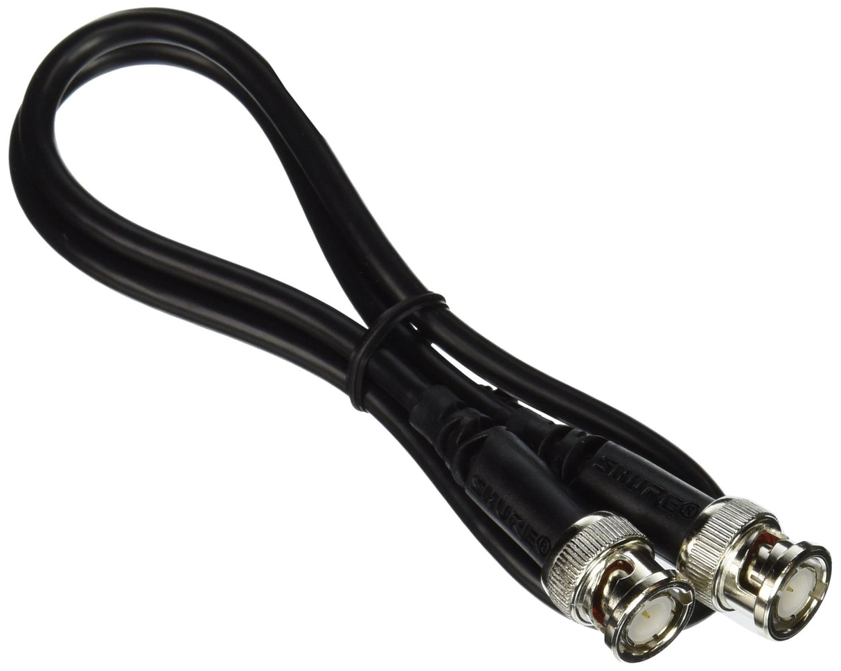 Shure UA802 Coaxial Cable Offers BNC to BNC Connection, 2 Foot